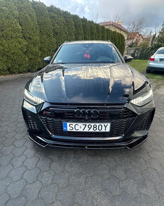 Audi RS6 cena 650000 przebieg: 44393, rok produkcji 2020 z Częstochowa małe 22
